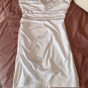 Revolve - White Strapless Dress